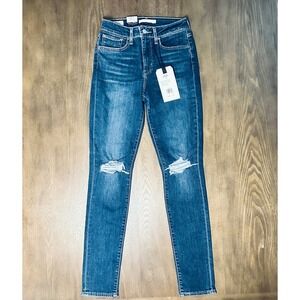 Levi's Premium 721 High Rise Skinny Jeans Women's Size 4 27 Sculpt Soft BNWT